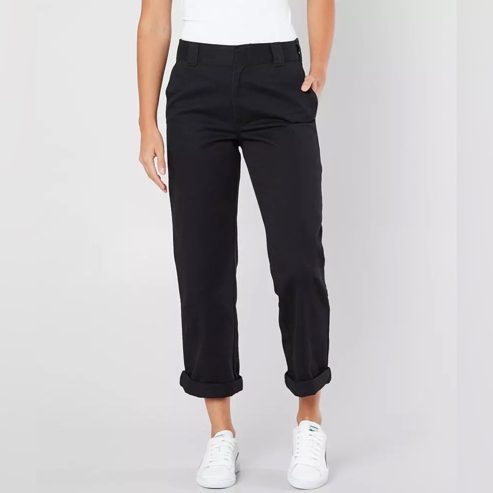 Dickies Rolled Cuff Twill Work Pants Size 29